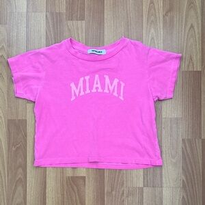 Daydreamer Pink Miami Tee for Kids
